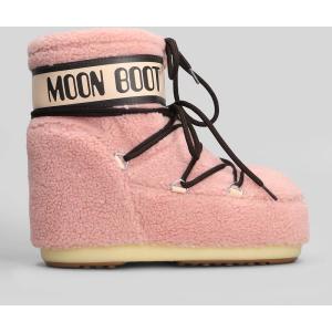 tronchetti tacco basso Mb icon low fleece in Poliammide Rosa