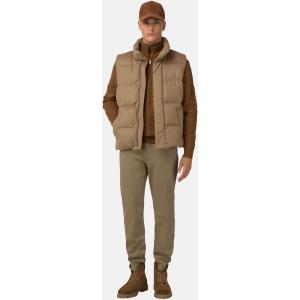 Boggi, Gilet In Puro Cashmere In Piuma D`oca, Uomo, Beige, Taglia: L
