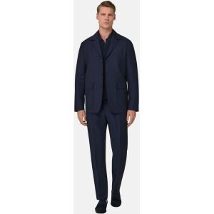 Boggi, Giacca In Lana E Mohair, Uomo, Navy, Taglia: 44
