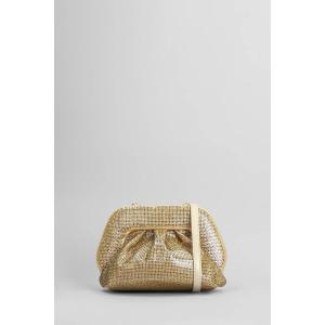Pochette Gea Strass in ecopelle Oro