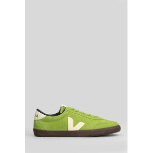 Sneakers Volley in Camoscio Verde
