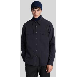 Giacca Casual Camicia doppia in Poliammide Blu