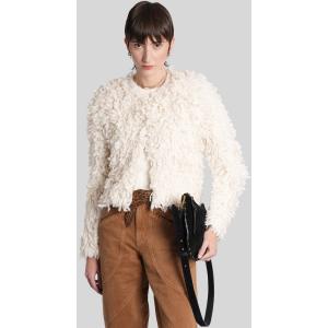 Giacca Casual Fedra in Acrilico Beige