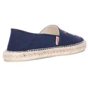 Espadrillas Con Logo Tigre Kenzo Blu Taglia 39 Kenzo  Taglia 39