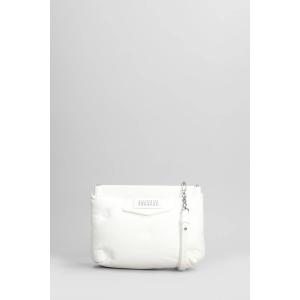 Borsa a spalla Glam slam in Pelle Bianca