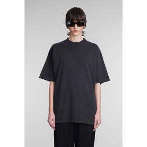 T-Shirt  in Cotone Nero