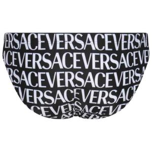 Costume Da Bagno Bianco E Nero Versace Nero Taglia 5 Versace  Taglia 5