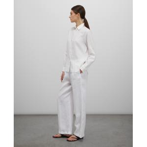 Aspesi Camicia In Lino Donna, Bianco