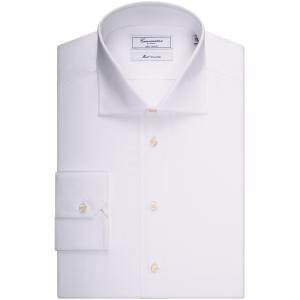 Camicia permanent bianca, slim milano francese