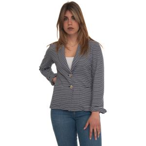 Pennyblack Giacca 2 bottoni  PIFFERO Blu-bianco Poliestere Donna