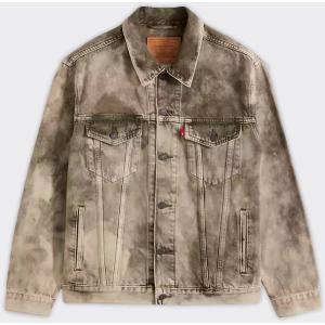 Levi's Giacca Denim Relaxed Fit Trucker Camo Verde