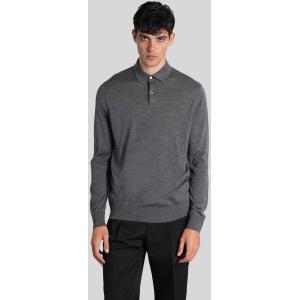 Polo  in Lana Grigia