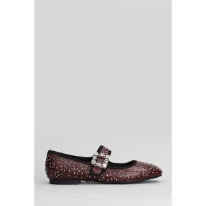 Ballerine Bibalo in Pelle Bordeaux