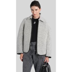 Giacca Casual  in Lana Grigia