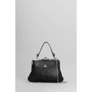 Borsa a mano Granny in Pelle Nera