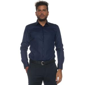 BOSS Camicia classica da uomo Blu Cotone Uomo