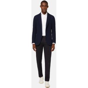 Boggi, Giacca Navy In Cotone B Jersey, Uomo, Navy, Taglia: 44