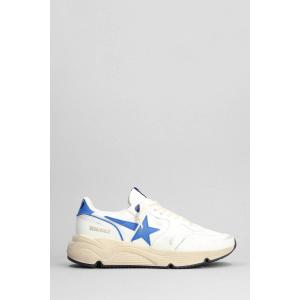 Sneakers Running in Pelle Bianca