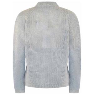 Cardigan In Misto Lana Azzurro Maison Margiela Blu Taglia M Maison Margiela Taglia M
