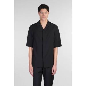 Camicia Atila in Lana Nera