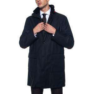 Kiton Giaccone Nero Lana Uomo