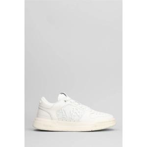 Sneakers Classic low in Pelle Bianca