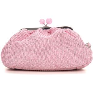 Max Mara weekend Borsa modello clutch Rosa Cotone Donna