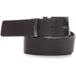 Emporio Armani Cintura in pelle Marrone Pelle Uomo
