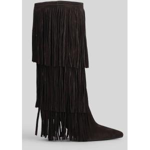 Stivali tacco alto George in Camoscio Testa di Moro