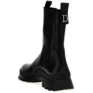 Stivaletti Di Tendenza D2 Dsquared2 Nero Taglia 36 Dsquared2  Taglia 36