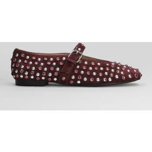 Ballerine in Camoscio Bordeaux