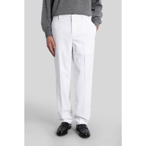 Pantalone Tu93 in Cotone Bianco