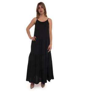 Pennyblack Abito lungo LEZIOSO Nero Cotone Donna