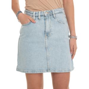 Guess Minigonna in jeans Denim chiaro Cotone Donna