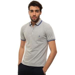 Fay Polo mezza manica Grigio Cotone Uomo