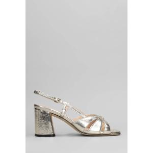 Sandali  in Pelle Platino