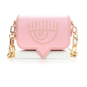 Chiara Ferragni Borsa piccola EYELIKE SMALL Rosa-oro Poliestere Donna