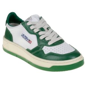 Sneakers Bicolore In Pelle Con Logo Autry Verde Taglia 35 Autry  Taglia 35