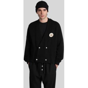 Cardigan  in Cotone Nero