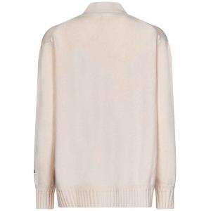 Cardigan A Doppio Strato Victoria Beckham Nude e Neutro Taglia M Victoria Beckham  Taglia M