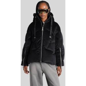 Piumino in Poliestere Nera