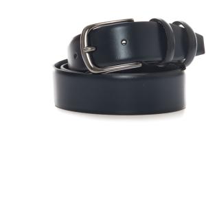 Marechiaro Cintura in pelle classica Blu Pelle Uomo