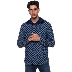 Kiton Giubbino reversibile Walter Blu Cotone Uomo
