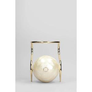 Borsa a mano Pearl  in Acrilico Beige