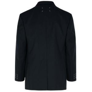 Blazer In Lana Vergine Blu Scuro Maison Margiela Blu scuro Taglia 48 Maison Margiela Taglia 48