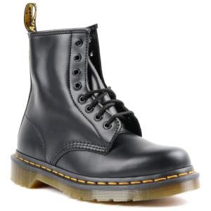 Anfibi In Pelle Liscia Nera Dr. Martens Nero Taglia 3 Dr. Martens  Taglia 3