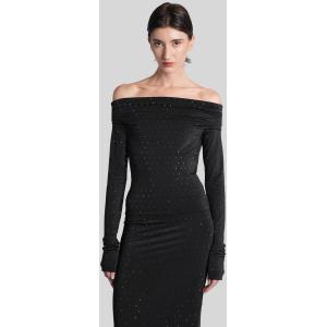 Topwear Zephyr crystal in Poliestere Nera