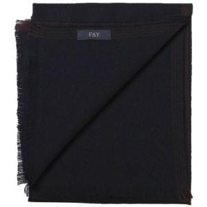 Sciarpa In Pura Lana Fay Nero Taglia onesize Fay  Taglia onesize