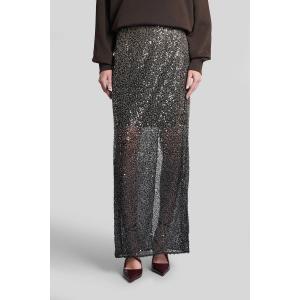 Gonna  in Poliestere Nera