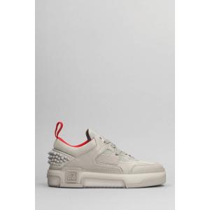 Sneakers Astroloubi in pelle e camoscio Grigio